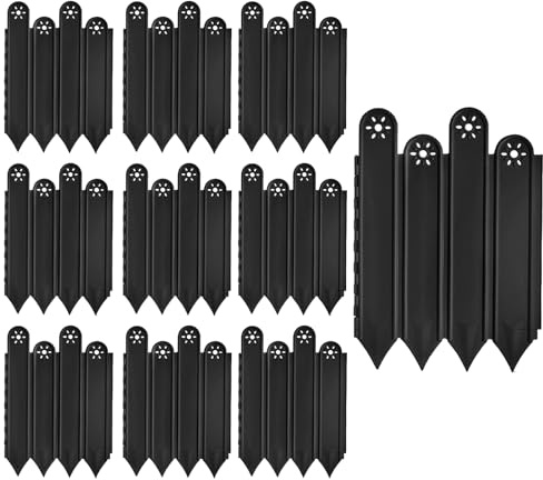 Bordillo para Jardinería | Borde para Parterres De Flores - Set Decorativo De Protección para Jardín Y Césped