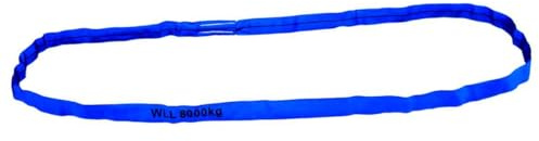 Rundschlinge, WLL 8000 kg, blau, Länge 3 m, Umfang 6
