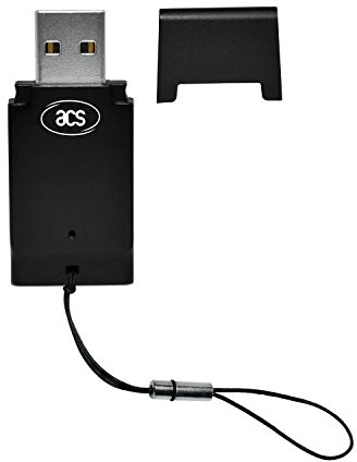 ACR39T-A1 Lector de Tarjeta Inteligente Tarjeta Inteligente ISO 7816 soporta Varios Tarjetas de Memoria Tarjetas de microprocesador (con protocolo T = 0 y T = 1