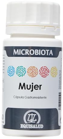EQUISALUD MICROBIOTA MUJER 60cap. – complément alimentaire sous forme de gélules, recommandé en complément d’une alimentation équilibrée, boîte de 60 gélules et facilite la prise en charge de votre bi