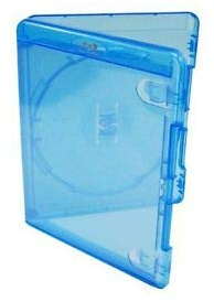 10 x Amaray Blu-Ray 14mm Storage Cases for Single (1) Disc With Logo