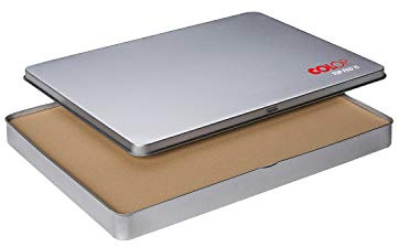 COLOP Stempelkissen Top Pad 220 x 160 mm mit robustem Metallgehäuse ohne Farbtränkung im Karton, für extragroße Stempel