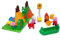 BIG-Bloxx Peppa Pig Camping Set - Peppa´s Campingausstattung, Construction Set, BIG-Bloxx Set bestehend aus Peppa Wutz und Suzy und Camper-Set, 25 Teile, für Kinder ab 18 Monaten