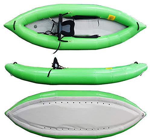 Aufblasbares Drop-Stitch-PVC, selbstballendes Weißwasser, Fluss, Kajak, Kanu