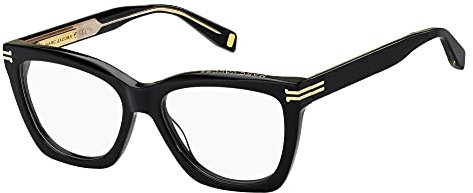 Marc Jacobs Mj 1014 807/16 BLACK Eyewear Women Acetate, Standard, 52