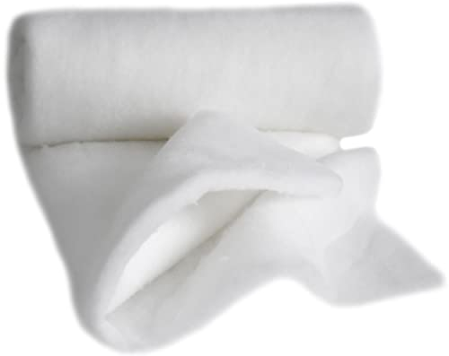 Volumenvlies 300g /m² Meterware 160cm BREIT 30mm Polstervlies Watte für Babydecke Polsterwatte Rollenware Vlieswatte Füllung