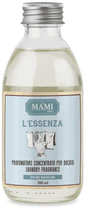 Mami Milano Profumo Concentrato per Bucato (Fiori Bianchi, 200 ml.)