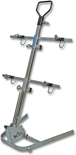 Asador Argentino Cruz de Hierro resistente - Cruz de Hierro Argentina - Sor Pampa Grill (120 cm x 51.5 cm)
