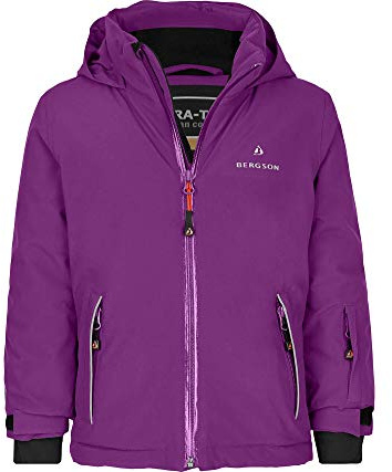 Bergson Frodo 2.0 | Kinder Skijacke und Winterjacke - Premium Kleinkinder-Skijacke (20.000 mm), Extrem wasserdicht & warm wattiert, Höchste Atmungsaktivität (20.000 g), Winddicht, Top-Wetterschutz fü