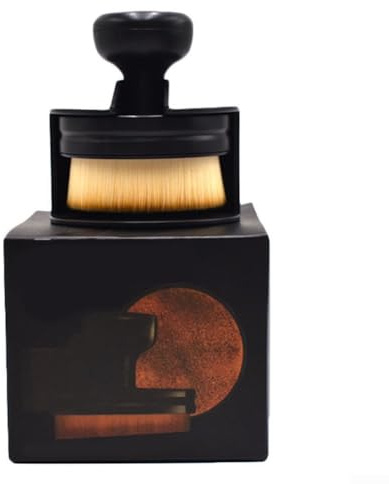 Spazzola per dischi in vinile, spazzola antistatica per LP, spazzola per la pulizia dei dischi in vinile, spazzola per la pulizia dei dischi (marrone)