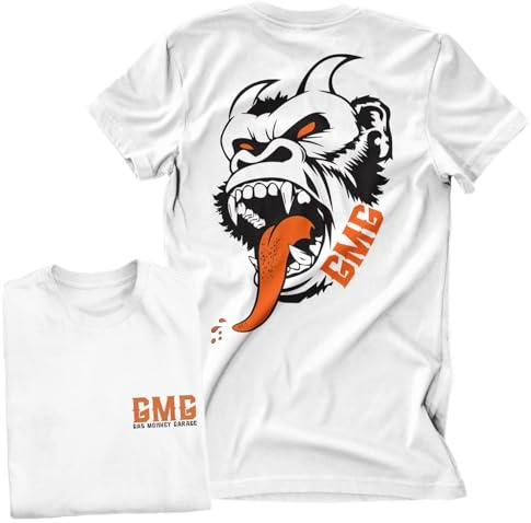 Gas Monkey Garage Offizielles Lizenzprodukt Deamon Monkey Herren-T-Shirt