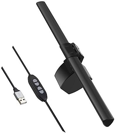 WHAMVOX Monitorleuchte Led Für Bildschirm Desktop-computerlampe Mit Usb-stromversorgung Einstellbare Helligkeitsstufen Warm Und Tageslicht Bequeme Installation Und Nutzung Im Home-office