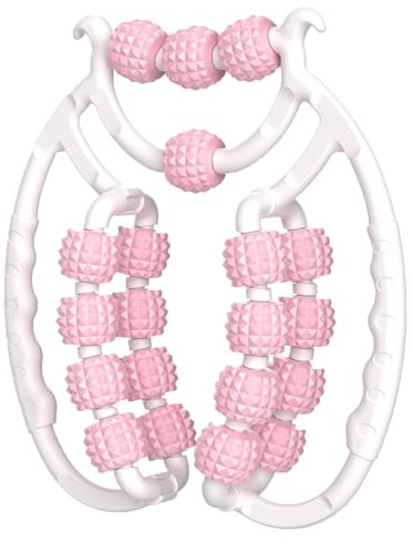 Massagerulle ben, massagerulle med 20 hjul för ben, anti-celluliter massager, rullar för att eliminera celluliter, slappna av och främja blodcirkulationen.