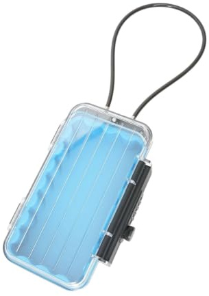 Boîte de rangement combinée portable pour les journées à la plage et les routines bord de la, pour petits objets à coque rigide en ABS avec accès combiné, boîte de rangement de 24 x
