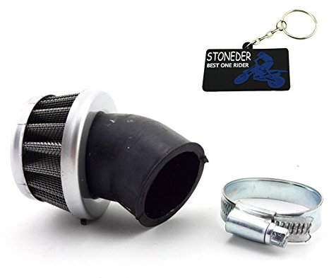 STONEDER Filtro de aire de acero de 35 mm para 50 cc, 70 cc, 90 cc, 110 cc, moto Pit Dirt Motor, Quad ATV