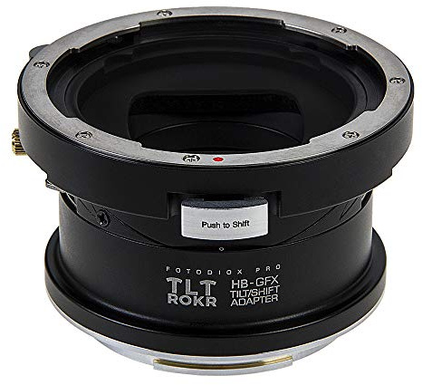 Fotodiox Pro TLT ROKR Tilt/Shift Lens Adapter Compatible with Hasselblad V-Mount SLR Lenses on Fujifilm GFX G-Mount Cameras