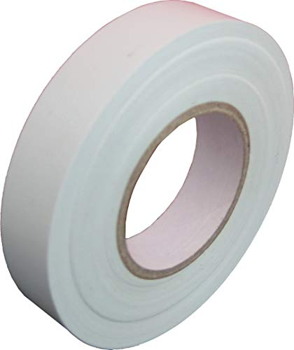 Electraline 62378 Nastro Adesivo Isolante 25 M, Diametro 25mm, Bianco