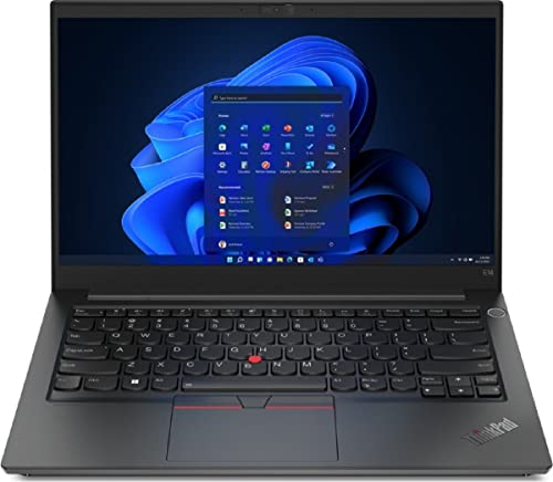 Lenovo ThinkPad E14 Gen 4 (Intel) i7-1255U Notebook 35,6 cm (14 Zoll) Full HD Intel Core i7 16 GB DDR4-SDRAM 512 GB SSD Wi-Fi 6 (802.11ax) Windows 11 Pro Schwarz, 21E30065GE