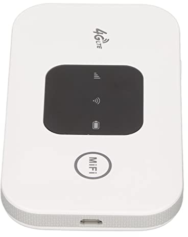 4G LTE Mobiler Hotspot Router, Mobiler WLAN Hotspot, Drahtlose Internet Router Geräte mit SIM Kartensteckplatz, 150 Mbit/s, Tragbarer Hotspot für Reisen zu Hause