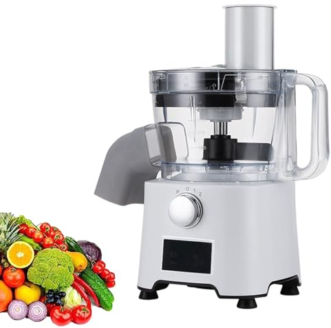 oiakus Electric Vegetable Dicer, Stainless Steel French Fry Cutter With 8mm Blades, Home And Commercial Potato Chipper Chip Cutter, for Potatos, Carrots, Cucumbers, Onions