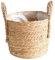 TONXX Cesta para Plantas con Asas, Cesta para Flores, macetas Tejidas, macetero de Paja, cestas de Almacenamiento de Juguetes para comestibles