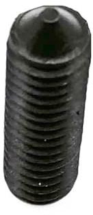 1pc M2 M2.5 M3 M4 M5 M6 M8 M10 M12 M16 DIN914 Schwarzer Stahl 12.9 Innensechskant Kegelspitze Madenschraube Konische Endschraube(2mm,1pc M12)
