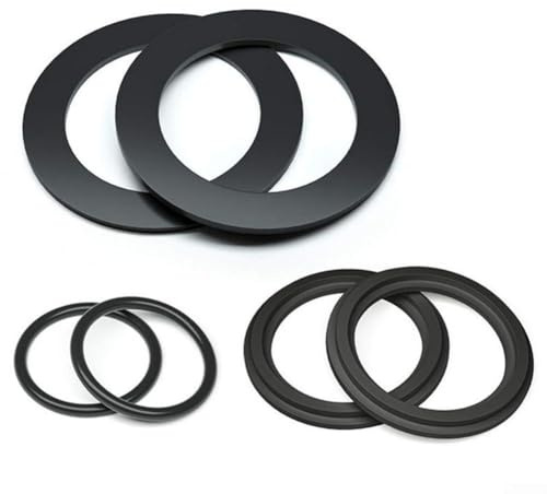 Lot de 6 rondelles plates en caoutchouc pour valves à piston de piscine 10745, 10262, 10255, diamètre extérieur de 3,8 cm, joint d'étanchéité étanche pour raccords de tuyaux et filtres dans les