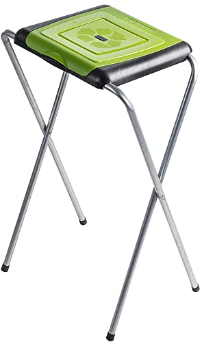 KADAX Porte-Sacs Poubelle pour Intérieur et Extérieur, Support Pratique et Efficace pour les Sacs de Recyclage, Facilitant la Gestion des Déchets (Vert)