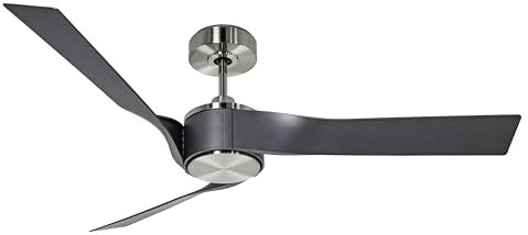 CasaFan ECO REVOLUTION Deckenventilator, Energiesparender Ventilator mit Fernbedienung & DC/EC-Motor, 6 Geschwindigkeitsstufen & LED-Option, Leiser Deckenlüfter für Räume bis 35 qm, Ø 136 cm