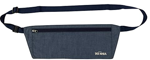 Tatonka Riñonera Unisex Skin Moneybelt, Azul Oscuro, 12 x 33 cm