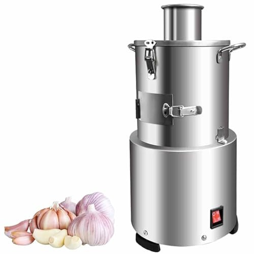 DDZJTPP Pelador De Ajos Eléctrico,Máquina Pelar Ajo Comercial,Separador Automático Ajo,Máquina Peladora Ajo,Herramienta para Pelar Ajo para Restaurante, 20 Kg/h