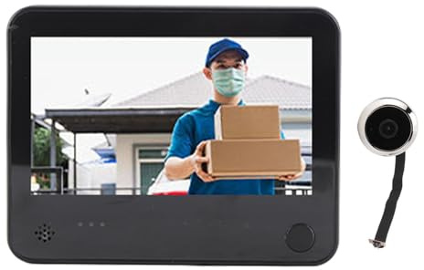 Fabater Türspion, Türspion-Kamera, 4,3-Zoll-IPS-Display, 2 MP, für Wohnung