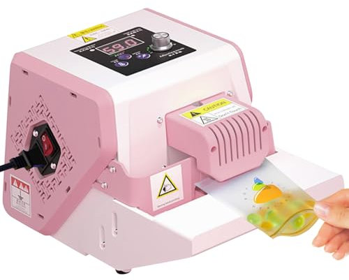 Macchina termosaldatrice automatica per biscotti, 2500 confezioni, spessore regolabile, controllo della temperatura, velocità di controllo della temperatura, per biscotti, piccoli negozi, casa, cucina