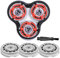 SH90 - Cabezal de afeitar para Philips Serie 9000 (incluye soporte), SH90 Cuchilla de afeitar para Philips Series 9000 (9xxx) 8000 (8xxx)