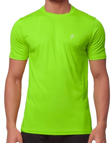 T-Shirts de Sport Fonctionnels pour Hommes Manches Courtes décontractées