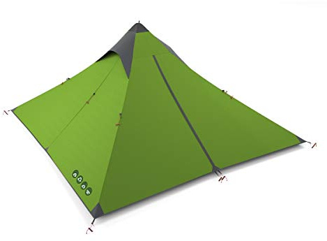 Husky Sawaj Trek 2 - leichtes Zelt - 2 Personen-Grün