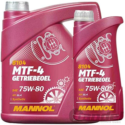 MANNOL 4+1 (5 Liter) MTF 75W-80 GETRIEBEÖL