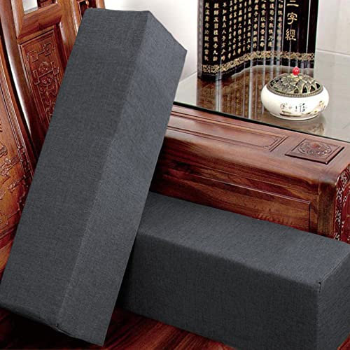 2 Stück Sofakissen weiche Armlehne Kissen, Couch Holzstuhl Nachttischkissen Unterstützung Wand Kopfteil Kissen Schutz Kissen Bett Gap Filler