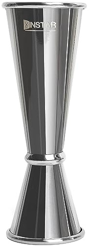 Jigger für Barkeeper, japanischer Profi-Cocktail-Messbecher aus hochwertigem 304 Edelstahl, hochwertig und robust, 57 ml, 28,3 g, mit Innenmaße für Barkeeper, Messbecher für Cocktails