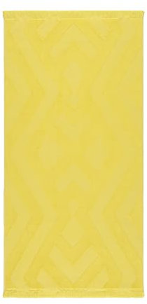 Maisonette Maris Strandtuch 100% Baumwolle Groß Pestemal - Reise für Hamamtuch - Strandhandtuch Für Damen und Herren (75x150 cm), Gelb
