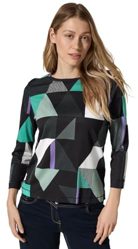 Cecil TOS Basic Roundneck AOP