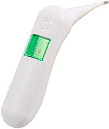 Katzentemperaturmesser, Haustiertemperaturmonitor | Digitales Temperaturmessgerät für Hunde - Flexibler Veterinär-Temperaturmonitor mit runder Spitze, wasserdicht, für Haustiere, Hunde, Katzen,
