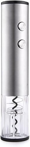 MISTPURE Abridor de Vino eléctrico portátil - Abridor de Botellas de Vino a batería con Cortador de láminas - Automático, inalámbrico - Quita corchos fácilmente