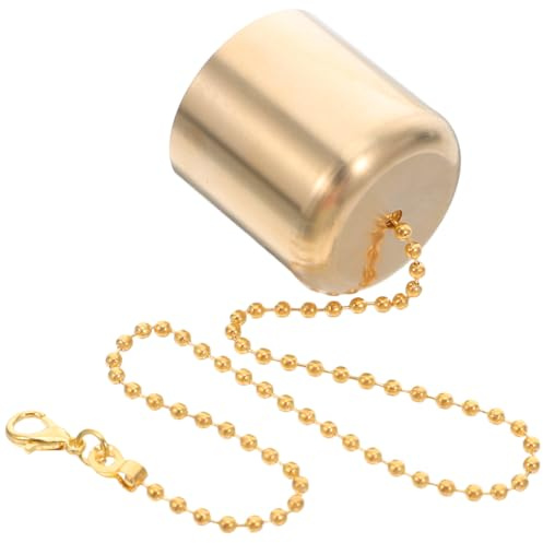 Cabilock Éteignoir À Bougie En Laiton Éteignoir Lampe À Huile Avec Chaîne Outil Pour Éteindre La Flamme D'Une Bougie Capuchon Extincteur Métal Vintage Pour Bougies Et Bouteilles De Vin