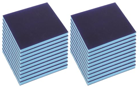 TOYZFRIENDY Spugna Abrasiva Bifacciale al Carburo di Silicio 80# 180-240 Grana per Levigatura a Umido e a Secco Blocco Abrasivo Ergonomico per Cartongesso Metallo e Plastica Set da 20