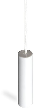 Sleeklight™ Ceiling Switch Pull Cord String with Ergonomic Handle, Bright and Fun (Ice White)