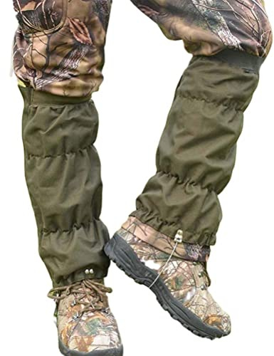 Schlangen-Gamaschen, Schlangen-Bissschutz Unterschenkel, Outdoor-Wandern, Jagd, Schnee, Sand, wasserdichte Stiefel, Gamaschen, Passform Männer und Frauen, verstellbare Größe