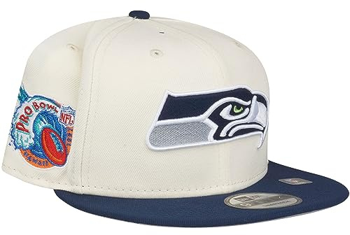 New Era NFL 9Fifty Caps verstellbar Snapback Baseball Kappe gerader Schirm Teamcolour 49ers Bills Steelers