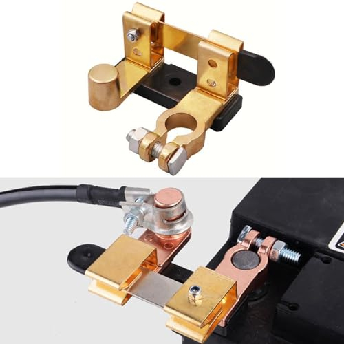 Déconnexion de Batterie 12V 24V avec Interrupteur Principal à Lame pour Auto, Camion, Véhicule Utilitaire, Bateau, Camping-Car, Séparateur