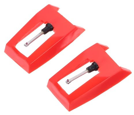 BESTonZON 2stücke Plattenspieler-nadel-ersatz Phonographen Stylus Zubehör Für Schallplattenspieler Ersatznadeln Passend Für Plattenspieler